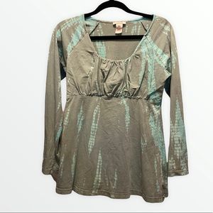 Sundance Tie Die Long Sleeve Top